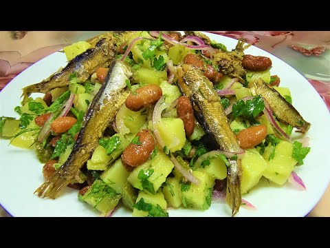 Видео: Чем проще тем вкуснее! Салат без майонеза! Его полюбят все!!!