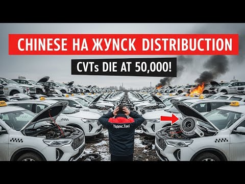 Видео: 🚗 Китайские машины сдаются! 😱 Таксисты в шоке — коробки передач ломаются уже на 50 000 км! 💥