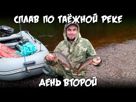 Видео: Сплав по таёжной реке / День второй