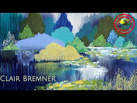 Видео: Техники декоративной акриловой живописи и мастер-класс от Клэр Бремнер «Цвет в вашей жизни»