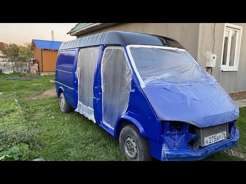 Видео: Реставрация трудяги. Форд транзит 2,5 дизель 1996г.