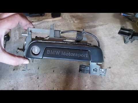 Видео: Как снять ручку двери BMW e36