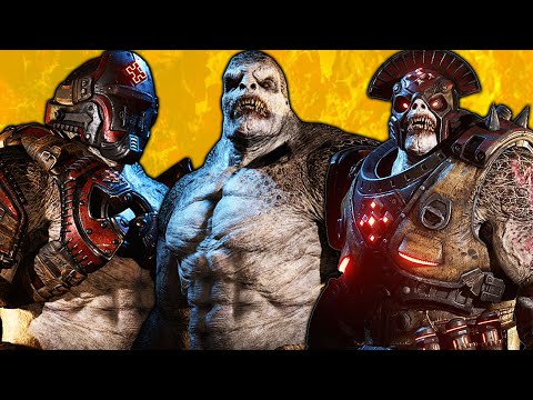 Видео: Гренадеры и охотники Саранчи в истории Gears of War