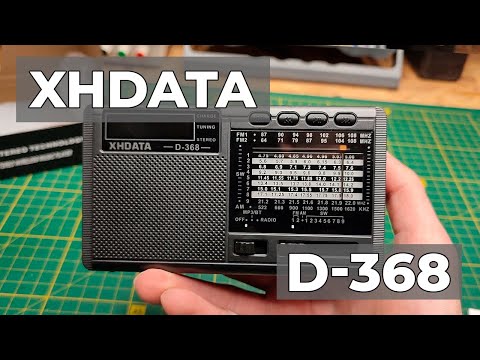 Видео: Обзор радиоприемника XHDATA D368 / На что он способен?