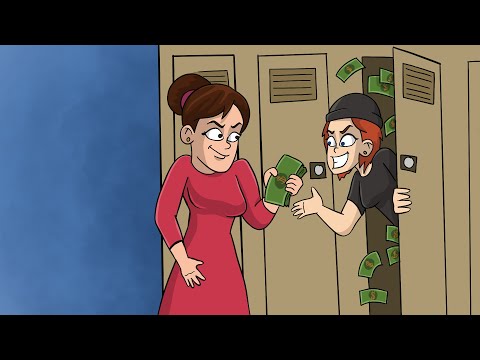 Видео: Я начала вести в школе незаконный бизнес, а моя учительница присоединилась ко мне!