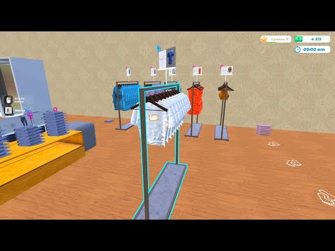 Видео: Гламурный магазин → Clothing Store Simulator Demo