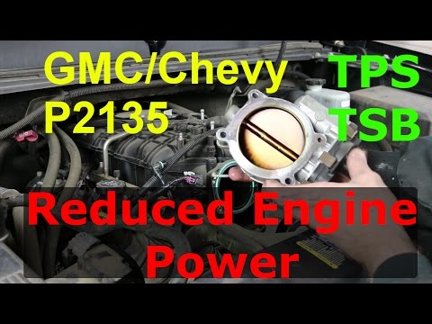 Видео: P2135 TPS GMC/Chevrolet Сниженная мощность двигателя