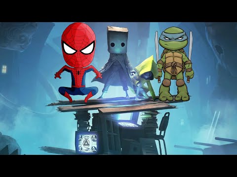 Видео: Little Nightmares 2 – МАЛЕНЬКИЕ КОШМАРЫ – СПАЙДЕР И НИНДЗЯГО