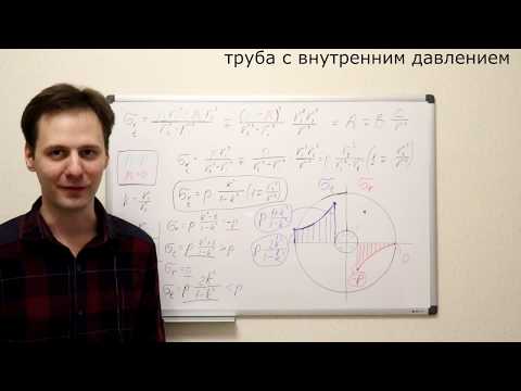 Видео: Сопротивление материалов. Лекция: частные случаи задачи Ламе