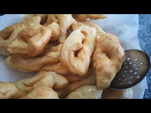 Видео: Пышные КРЕБЛИ на кефире, семейный немецкий рецепт. Krebli rezept.