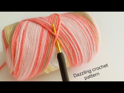 Видео: Творите чудеса крючком! 😍 Все, кто видит этот узор, в восторге! Мастер-класс по вязанию крючком