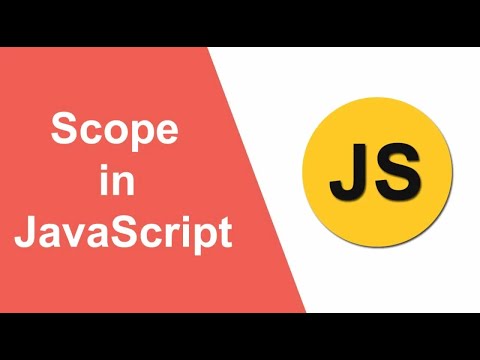 Видео: Область видимости в Javascript