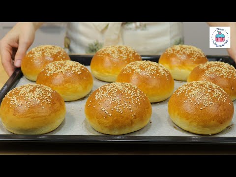 Видео: Булочки для гамбургеров, вкуснее чем в Макдоналдс!