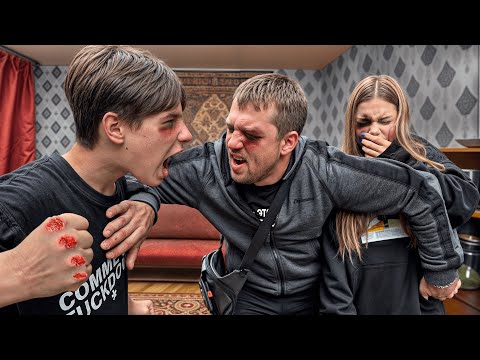 Видео: ОТЧИМ НАКАЗАЛ СЫНА ЗА ТО ЧТО ИЗДЕВАЛСЯ НАД ДЕВУШКОЙ