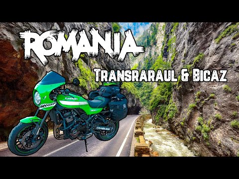 Видео: Румунія на мотоциклі: Transraraul & Bicaz. Мотоподорож, Kawasaki Z900RS Cafe