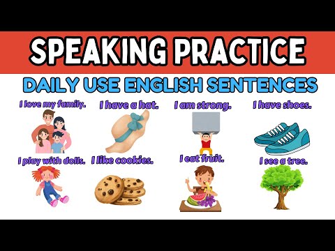 Видео: Практика разговорной речи на английском языке | Ежедневные английские предложения
