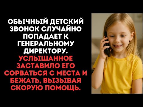 Видео: Обычный детский звонок случайно попадает к генеральному директору.Услышанное заставило его сорваться