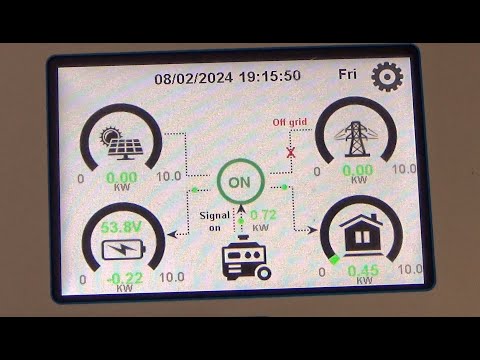 Видео: Подключение генератора к гибридному инвертору  DEYE SUN #generator #deye #генератор