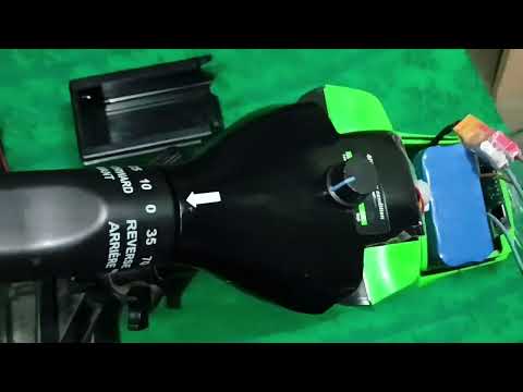 Видео: Лодочный электромотор Greenvorks        Поставил другой ШИМ , теперь работает на любой АКБ .