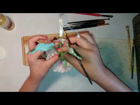 Видео: завершающая роспись.Чашелистик,шипы,ствол,и прочие моменты