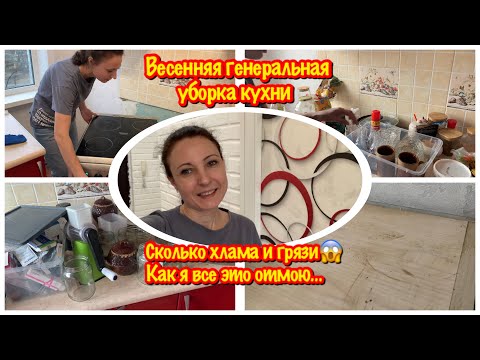 Видео: ОСТАЛАСЬ ОДНА И НАЧАЛОСЬ/ВЕСЕННЯЯ ГЕНЕРАЛЬНАЯ УБОРКА КУХНИ/РАСХЛАМЛЕНИЕ/УБОРКА/ОРГАНИЗАЦИЯ ХРАНЕНИЯ