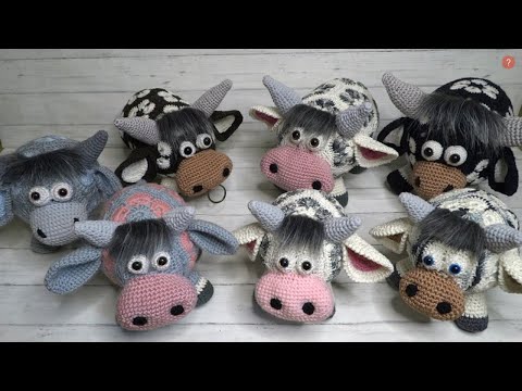 Видео: Символ года 2021.  Все тонкости вязания и сборки игрушки.