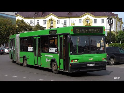 Видео: ИНФОРМАТОР АВТОБУСНОГО маршрута №12а Г.БОРИСОВА (ГОЛОС ЭДУАРД ДАНЧЕНКО)