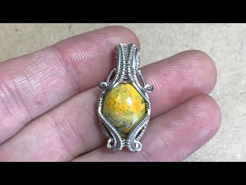 Видео: Учебное пособие по изготовлению подвески из проволоки