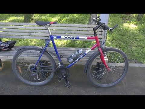 Видео: Scott Timber 1992 - 5000 км пробега.