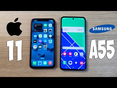 Видео: IPHONE 11 VS SAMSUNG GALAXY A55 - ЧТО ЛУЧШЕ? ПОЛНОЕ СРАВНЕНИЕ!