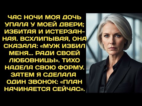 Видео: Час ночи. Моя дочь у двери. Избита, сломлена. Выдохнула лишь одно: «Муж».