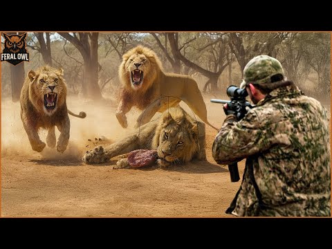 Видео: ПОЛНОЕ ВИДЕО: Как южноафриканские охотники справляются с тысячами львов с помощью винтовок