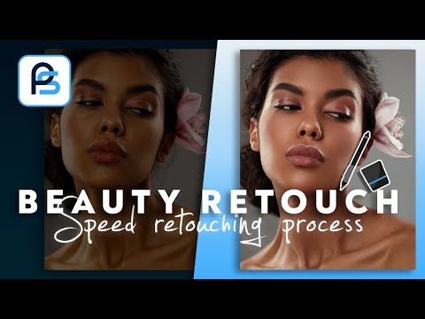 Видео: Бьюти ретушь портрета в Фотошопе | Beauty Speed Retouching in Photoshop