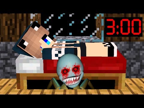 Видео: НЕ Играйте В ХОРРОР Майнкрафт в 3:00 ЧАСА НОЧИ! Прохождение ОЧЕНЬ Страшная Карта в Майнкрафте Карты