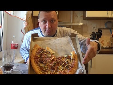 Видео: Обзор Пиццы Чизбургер от "Pizza Hut"