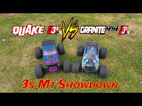 Видео: Arrma Quake 223 против Arrma Granite 223..... Кто победит!