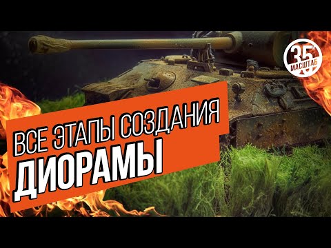 Видео: Строим диораму. Все этапы создания