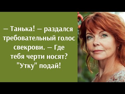 Видео: Танька!  раздался требовательный голос свекрови   Где тебя черти носят   Утку  подай!