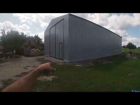 Видео: Будівництво ангара завершено