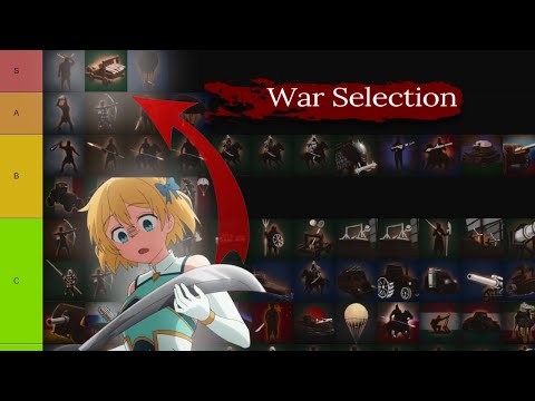 Видео: РАЗБОР ВСЕХ ЮНИТОВ War Selection