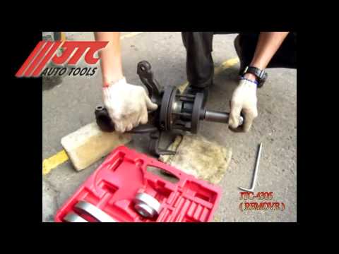 Видео: JTC 4305 КОМПЛЕКТ ДЛЯ ЗАМЕНЫ СТУПИЧНЫХ ПОДШИПНИКОВ VAG
