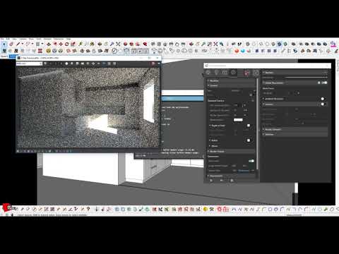 Видео: VRAY. SKETCHUP. Открытый курс. Занятие 1 - настройка света