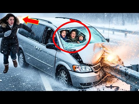 Видео: Мать-одиночка спасла семью «Ангелов ада» от автокатастрофы — на следующий день у её двери припарк...