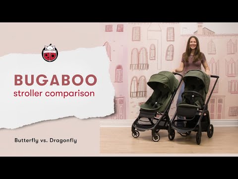Видео: Bugaboo Butterfly против Bugaboo Dragonfly | Сравнение колясок | КАНАДА