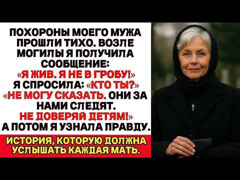 Видео: На похоронах мужа мне пришло сообщение:«Я жив. Никому не верь!»