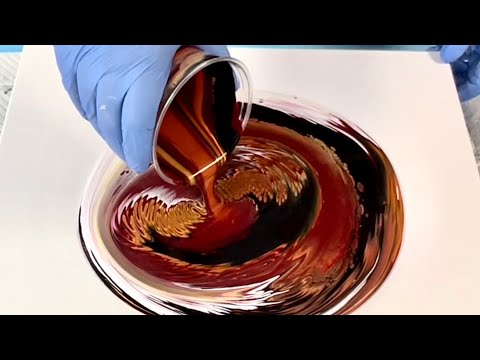 Видео: Я залил огонь! — «Логово дьявола» — жидкая акриловая краска для прямого нанесения — S.Mack Art