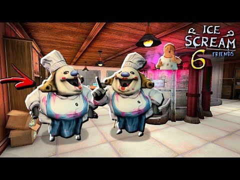 Видео: ИГРАЮ против ДВЕ ПОВАРИХИ в МОРОЖЕНЩИК 6 - Ice Scream 6