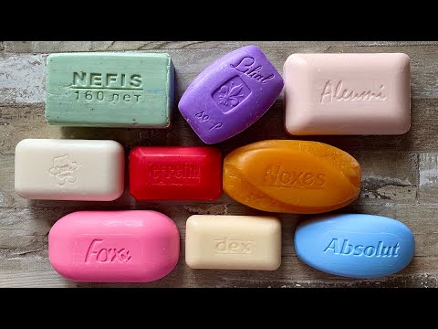 Видео: ASMR Soap cutting | Soap Carving|Резка мыла  | ASMR