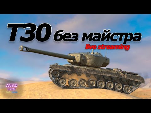 Видео: ВЗЯВ МАЙСТРА на T30 у WoT Blitz | ДУЖЕ ПОТУЖНІ КАТКИ