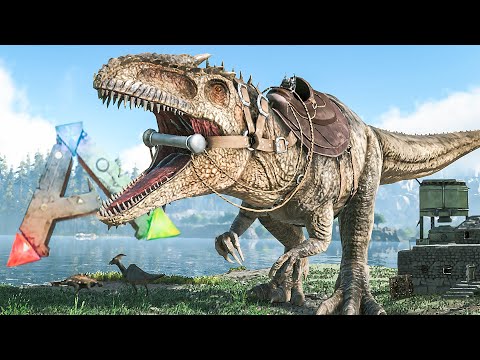 Видео: КАК ПРИРУЧИТЬ ГИГАНОТОЗАВРА в ARK